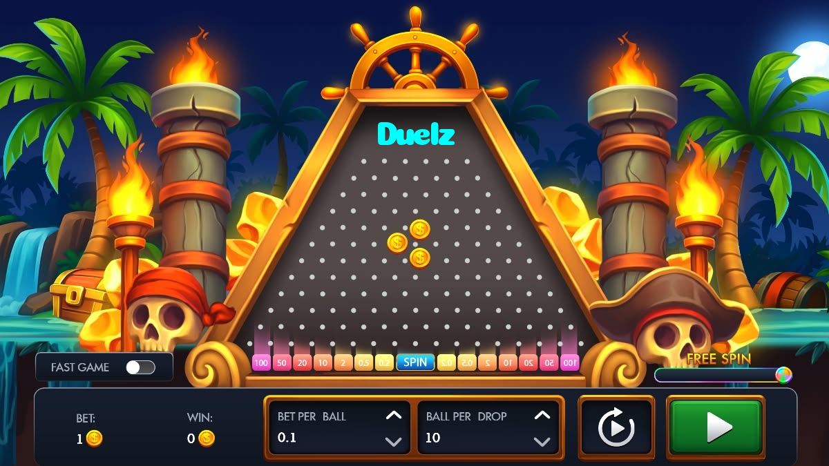 Duelz casino presented on mobile device in Pakistan with slots and live games